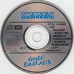 Scorpions - Gold ballads (top 2000) CD-schijf nw./Orig., Ophalen of Verzenden, Zo goed als nieuw, Poprock, EP