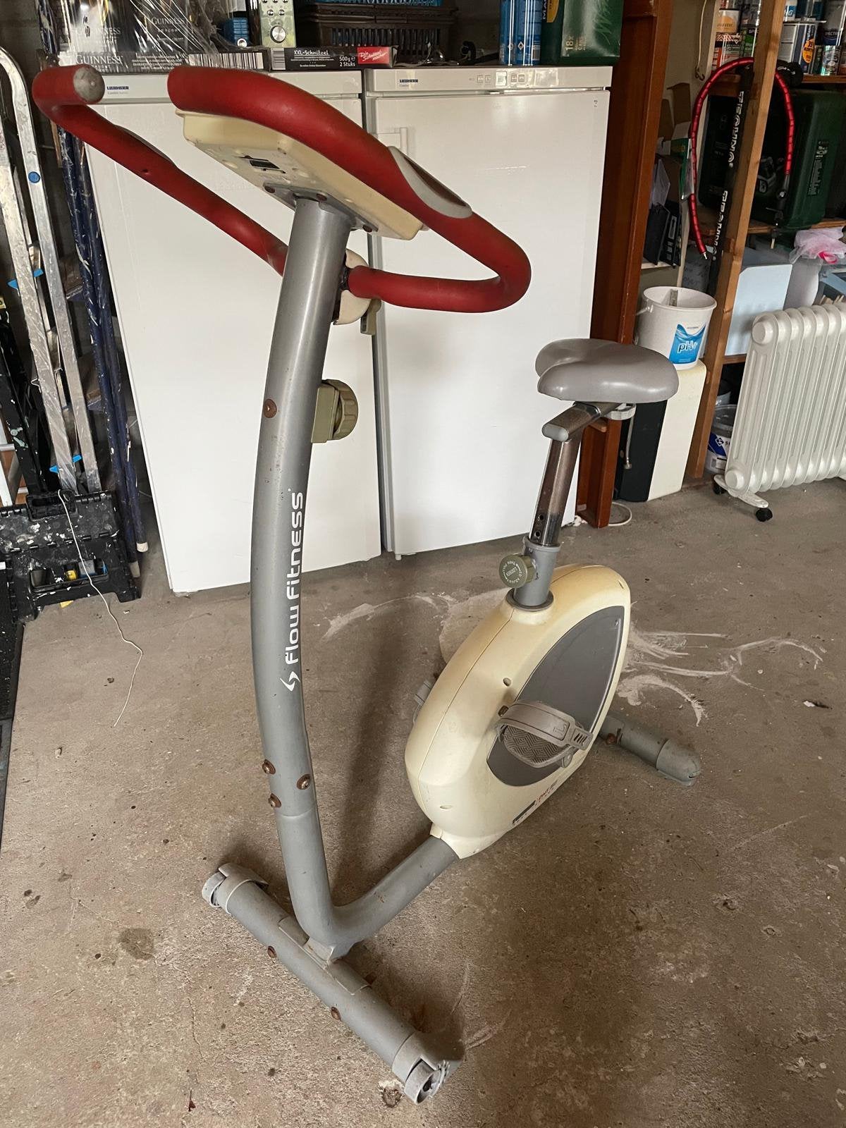 Hometrainer, Ophalen, Gebruikt, Aluminium, Buik