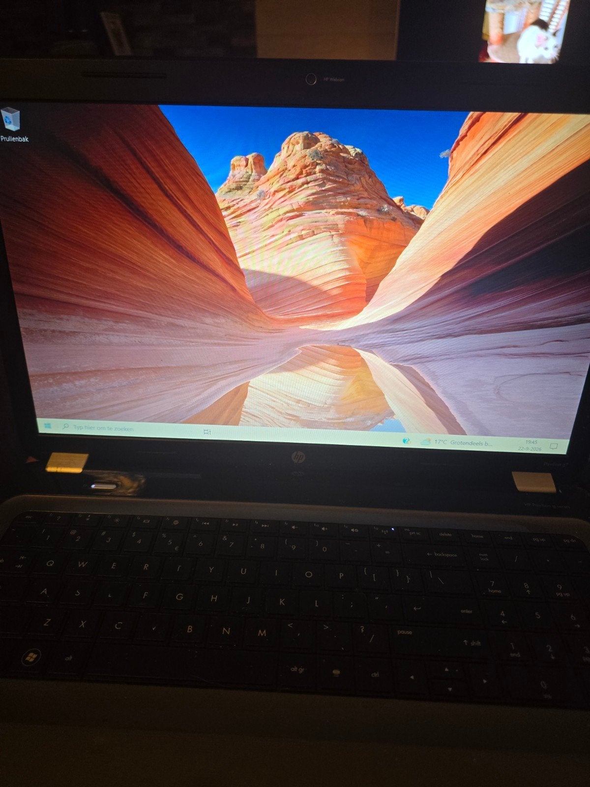hp laptop, 48cm doorsnede (18 inch), Ophalen, Gebruikt, 2 tot 3 Ghz, Hp laptop