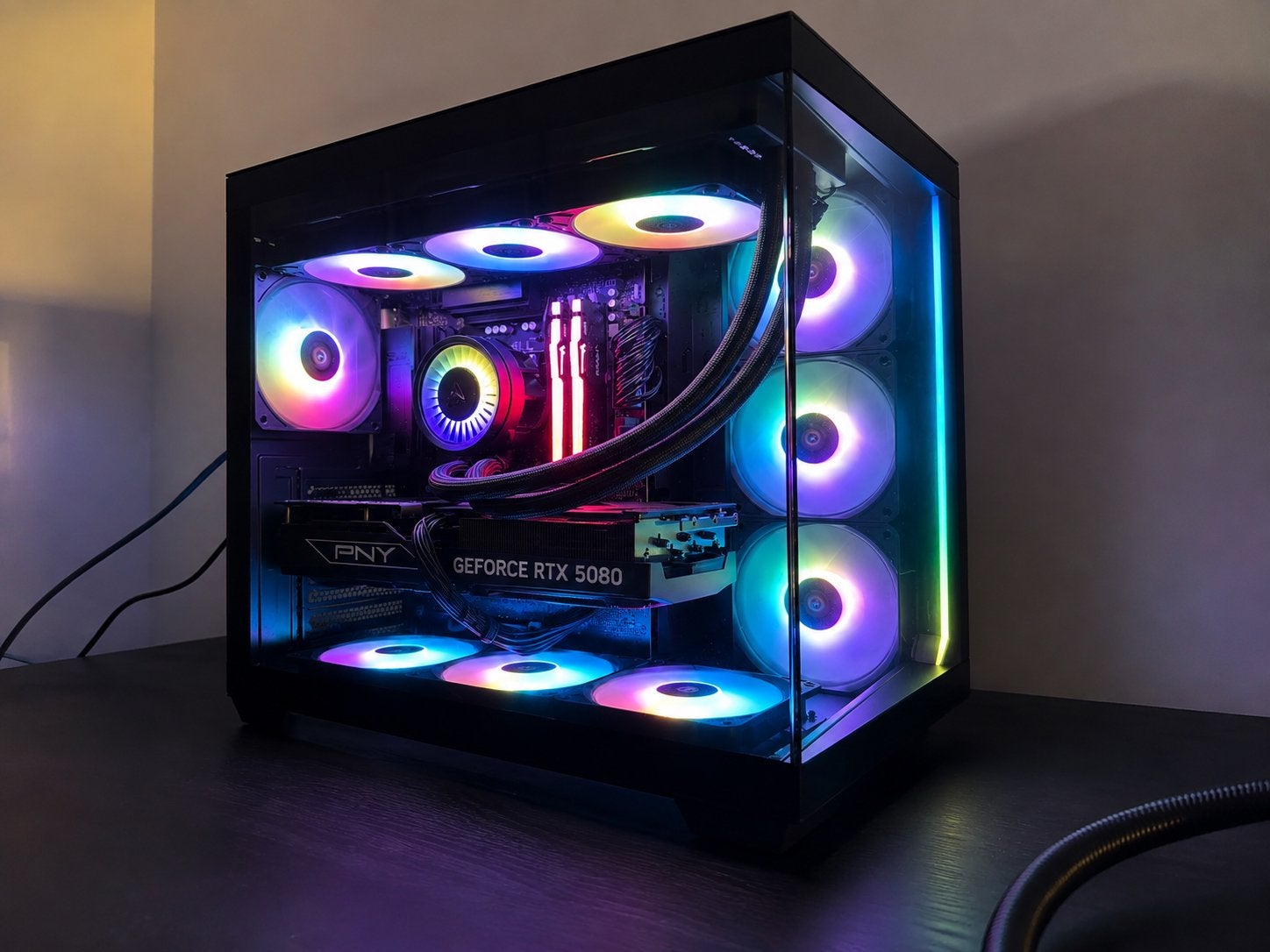 Nieuwe Gaming PC - RTX 5080 / Ryzen 9 9850X3D / 32GB / 2TB S, Computers en Software, Desktop Pc's, 32 GB, Nieuw, Ophalen of Verzenden