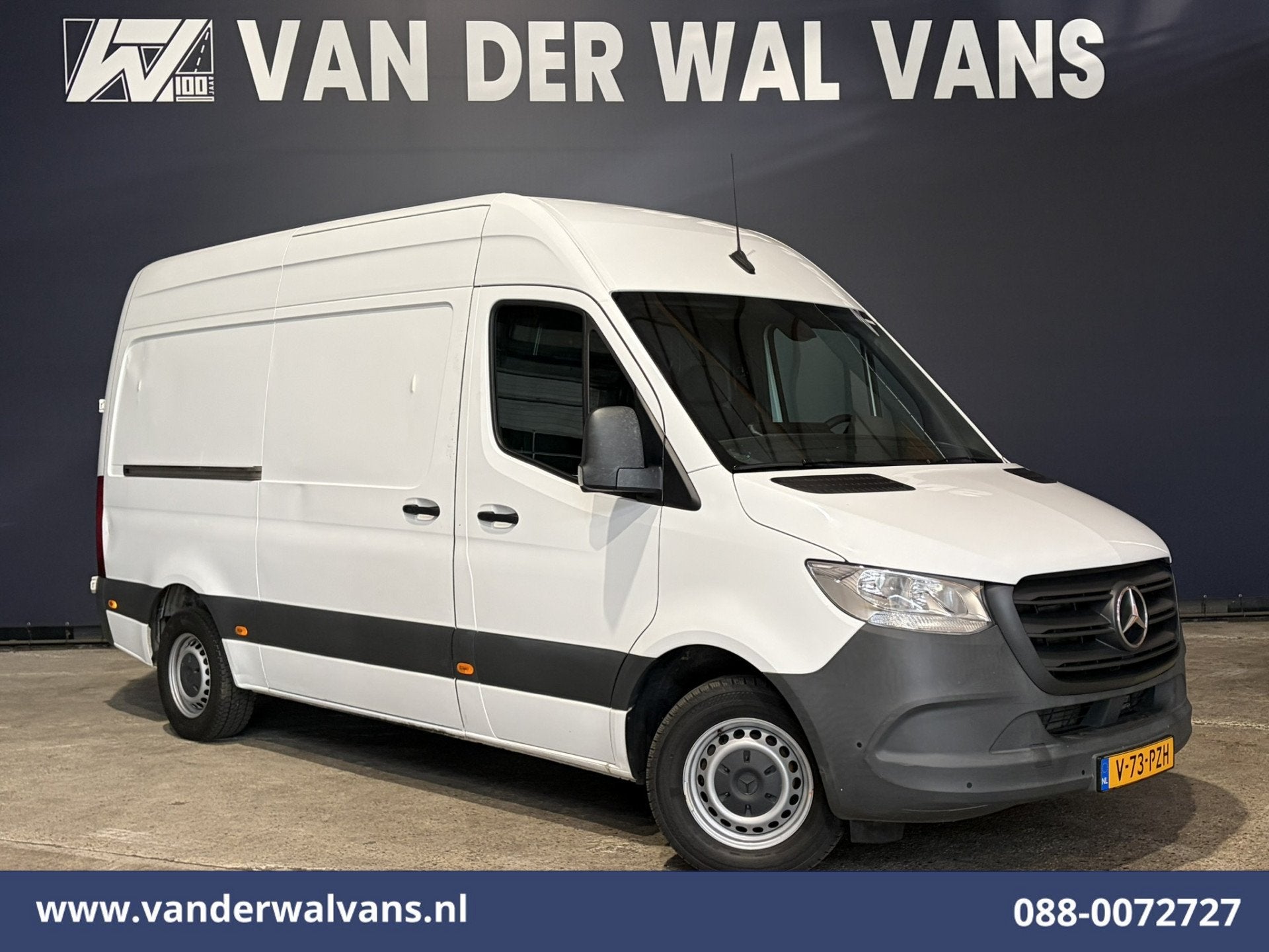 Mercedes-Benz Sprinter 315 CDI 150pk L2H2 Euro6 Airco | Came, Auto's, Dealer onderhouden, Gebruikt, 4 cilinders, Wit