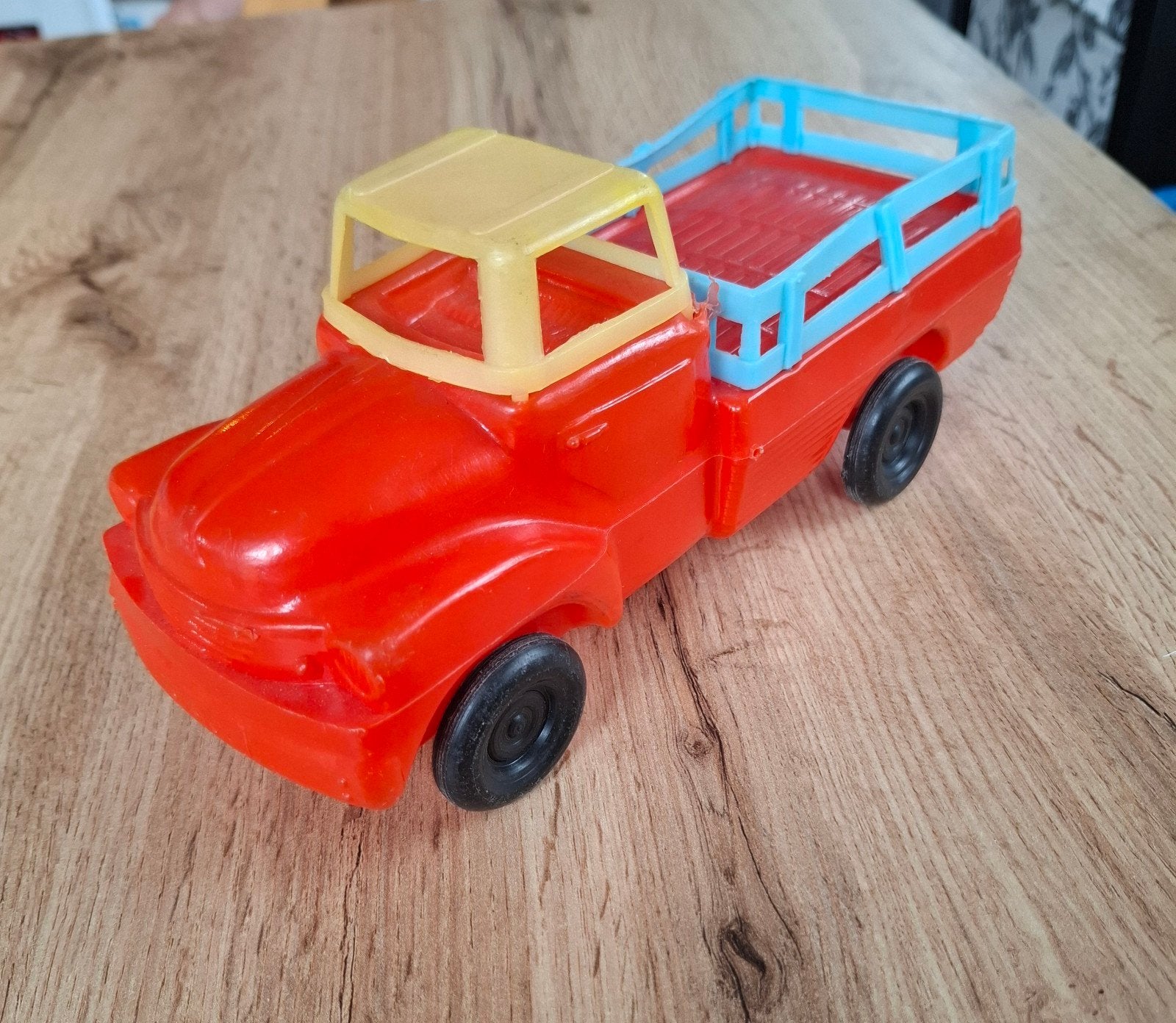 Vintage plastic zeer zeldzaam speelgoed pick-up, Antiek en Kunst, Antiek | Speelgoed, Ophalen of Verzenden