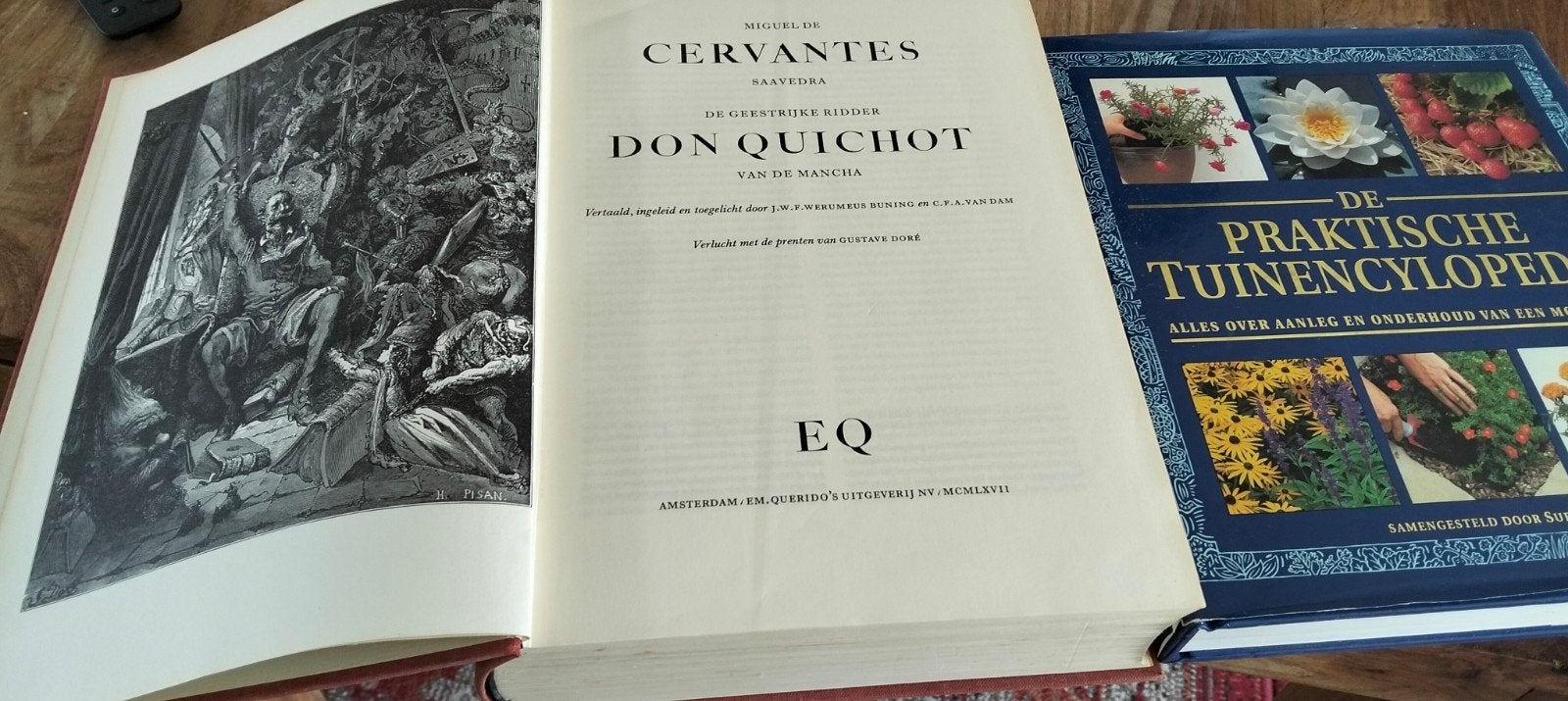 Don Quichot & De Praktische Tuinencyclopedie, Ophalen, Gelezen, Miguel de Cervantes Saavedra, Tuinieren en Tuinplanten
