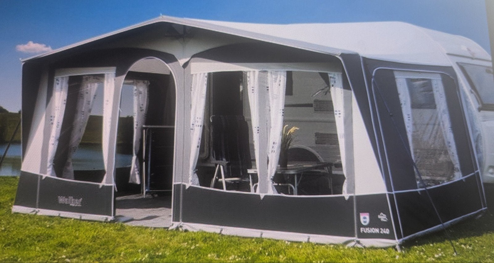 Walker Fusion 240 Easy Door Voortent - Maat 900 (2019), Ophalen of Verzenden, Zo goed als nieuw, Walker Campingstyle