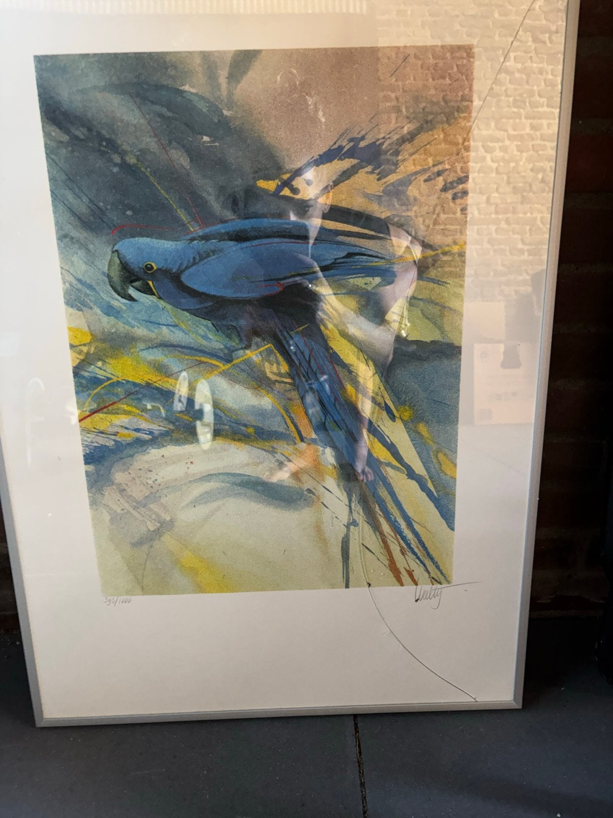 Walty Dudok van Heel: Litho, Ara. Handgesigneerd, Antiek en Kunst, Gelimiteerde oplage, Ophalen, Dieren en Natuur, Giclee
