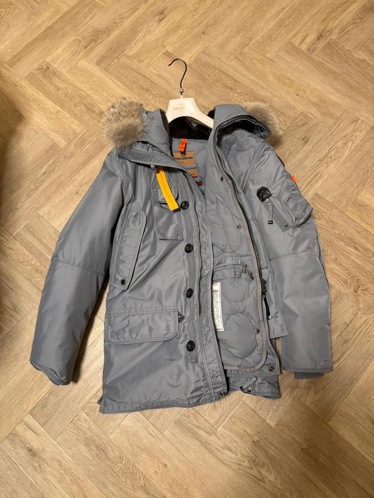 Parajumpers parka grijs, Verzenden, Zo goed als nieuw, Grijs