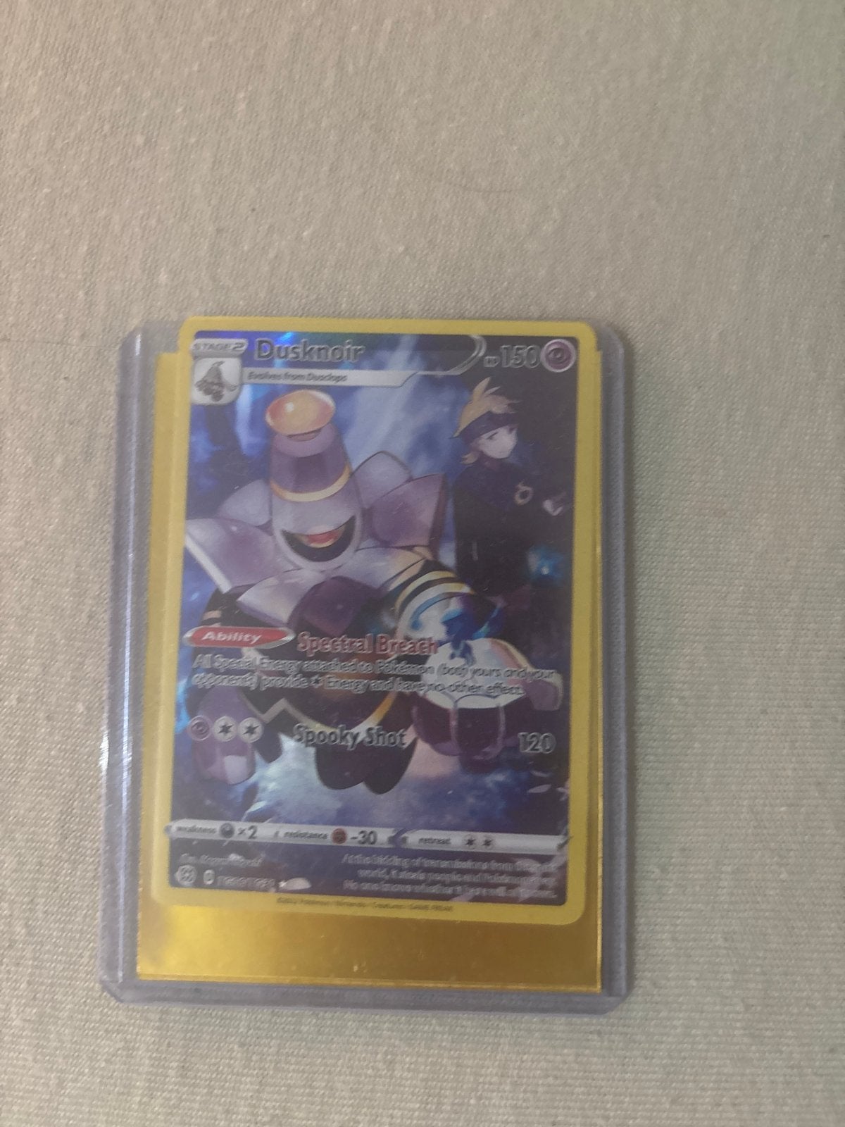 Dusknoir Pokémonkaart - Zo goed als nieuw, Ophalen of Verzenden, Zo goed als nieuw, Losse kaart