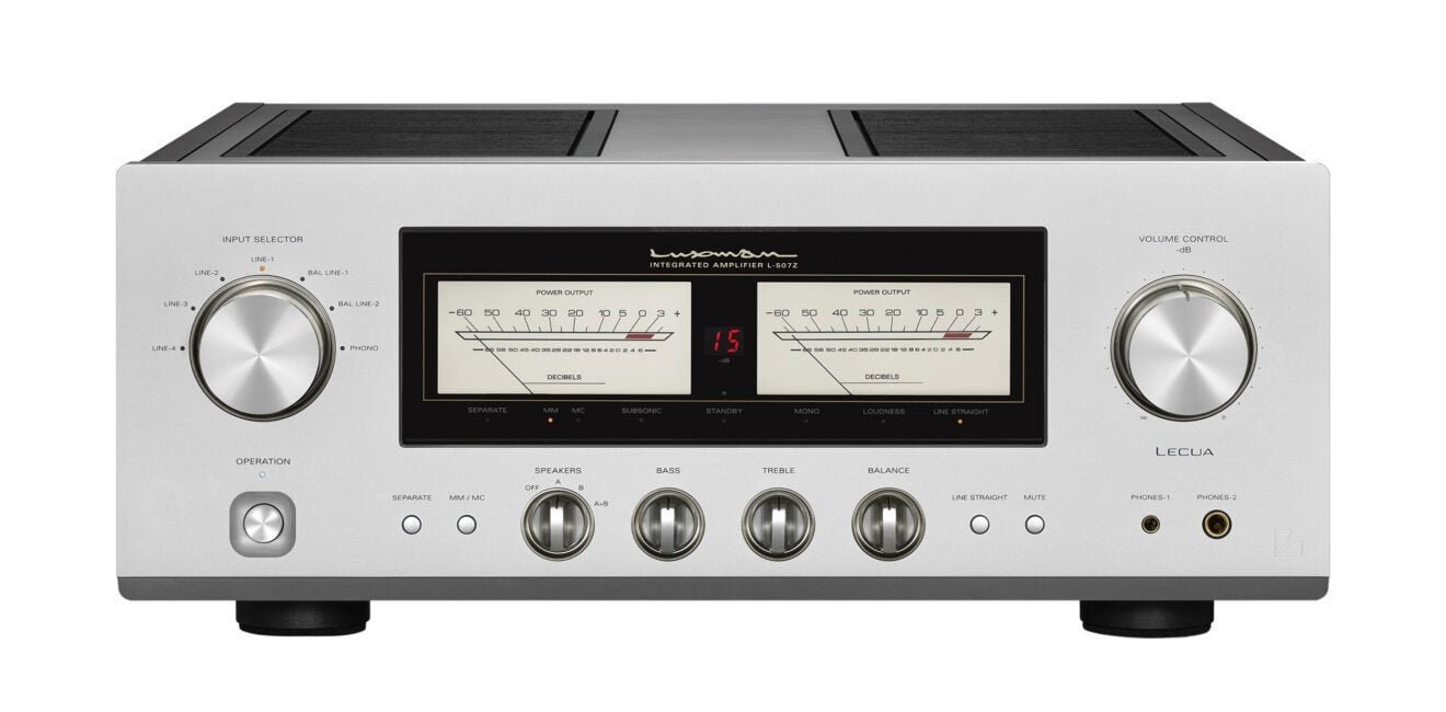 Luxman L-507 Geïntegreerde Versterker - Perfecte Staat, Audio, Tv en Foto, Versterkers en Receivers, Zo goed als nieuw, 120 watt of meer