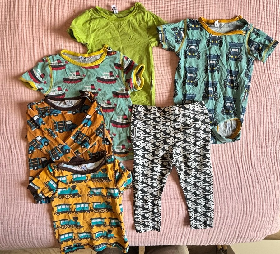 Kledingpakket maat 80 Maxomorra, Smafolk, Duns en wol, Ophalen of Verzenden, Gebruikt, Jongetje of Meisje, Broekje