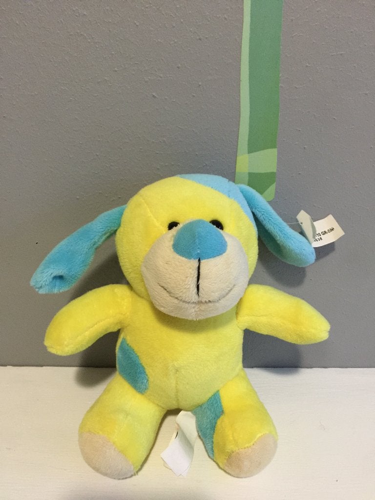 NIEUWE Schattige Knuffel Hond, Overige merken, Nieuw, Klein (minder dan 20 cm), Geel