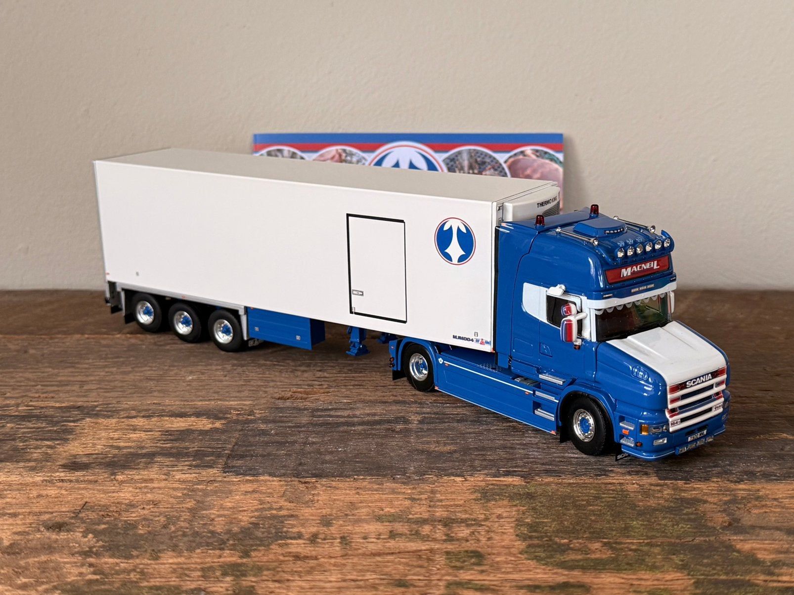 WSI - Scania torpedo Macneil, Ophalen of Verzenden, Zo goed als nieuw, Bus of Vrachtwagen, Wsi