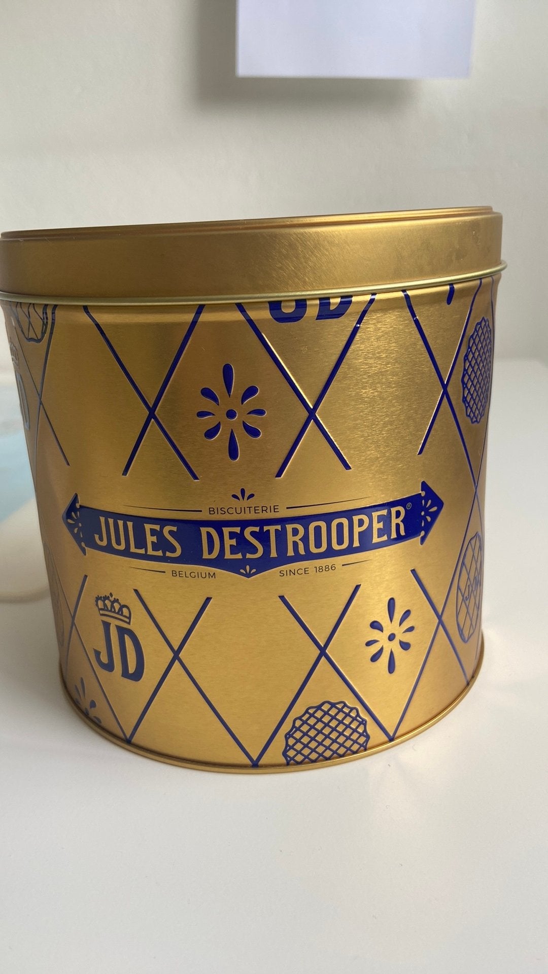 Jules destrooper koekblik, Ophalen, Zo goed als nieuw, Koek(jes)