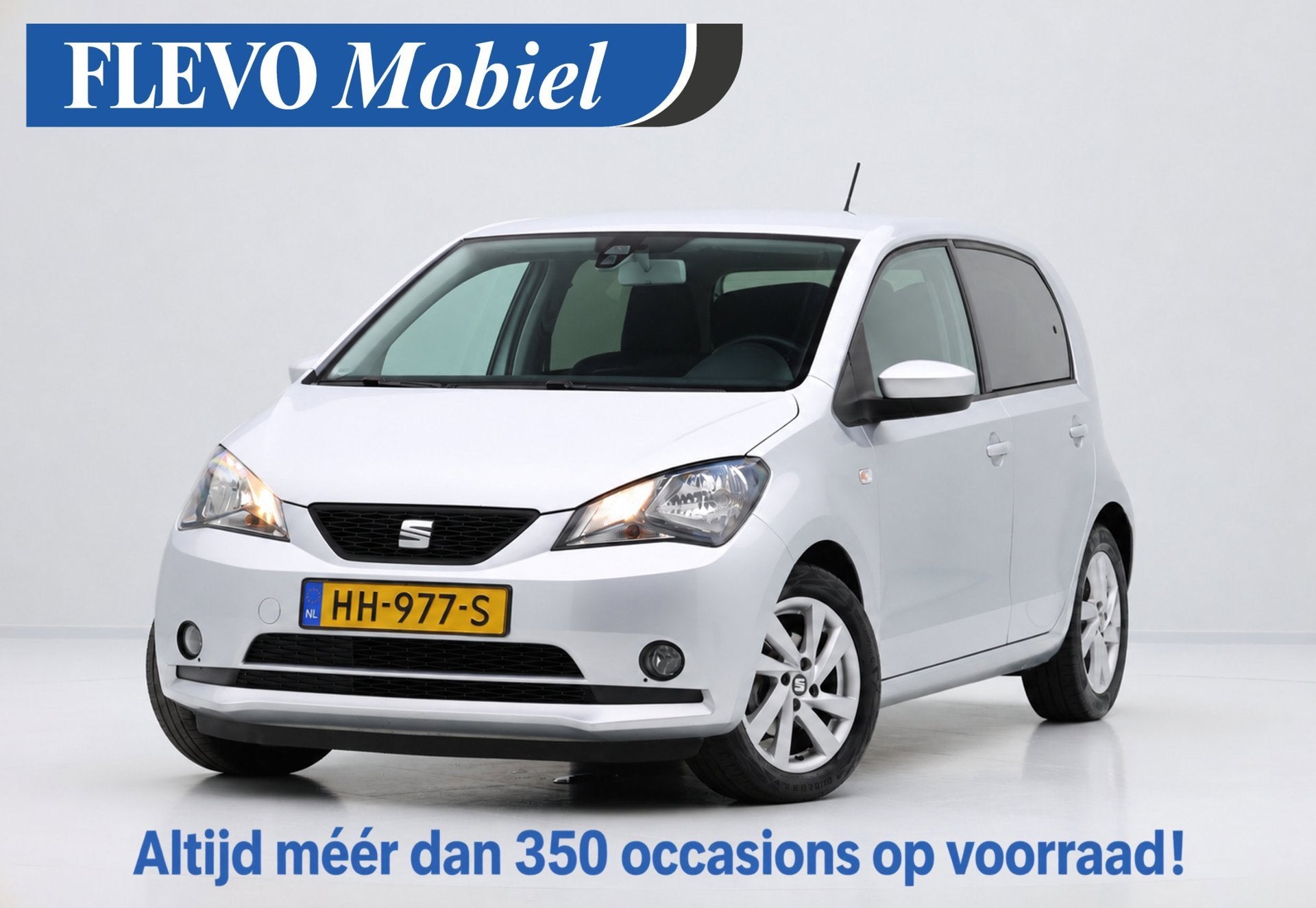 Seat Mii 1.0 Sport Connect 5-drs Orig NL|Airco|Cruise|LMV, Auto's, Voorwielaandrijving, Stof, Gebruikt, Euro 6