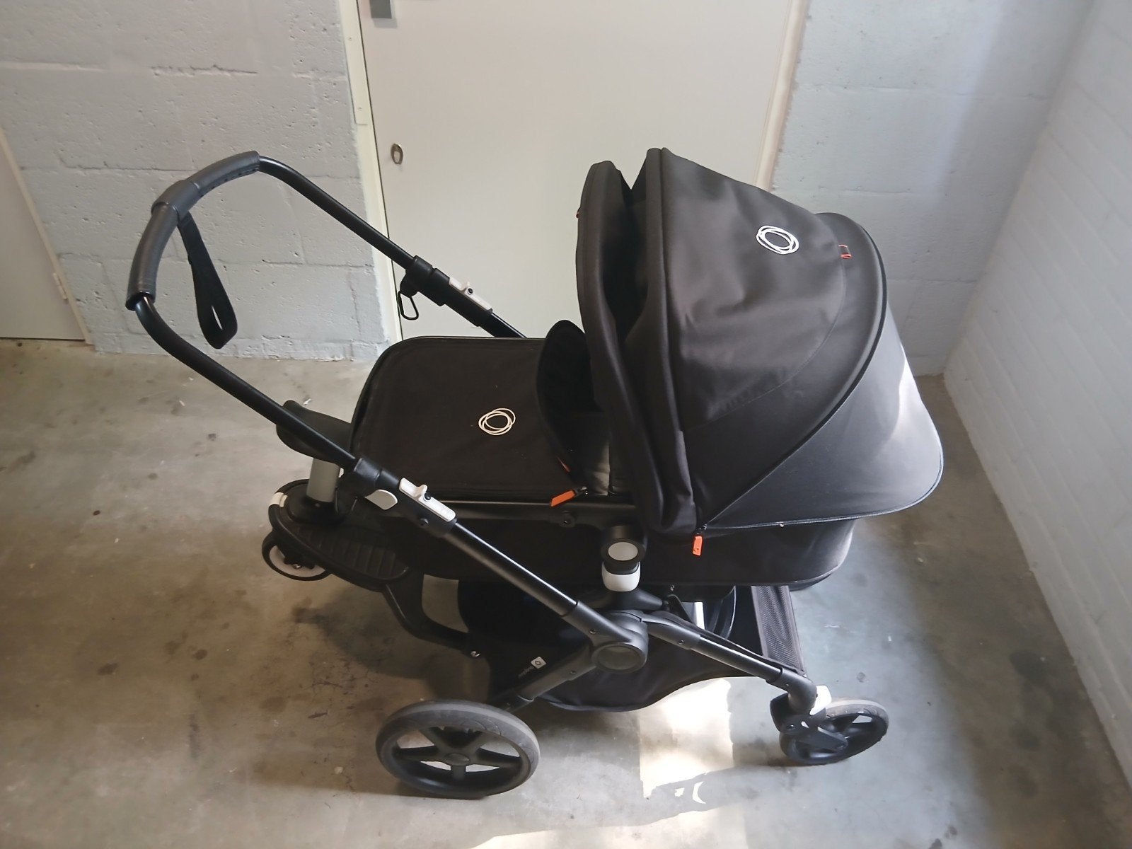 Bugaboo Fox club 2-in1 strollercomplete kinderwagen met mee, Kinderwagen, Bugaboo, Zo goed als nieuw, Verstelbare duwstang
