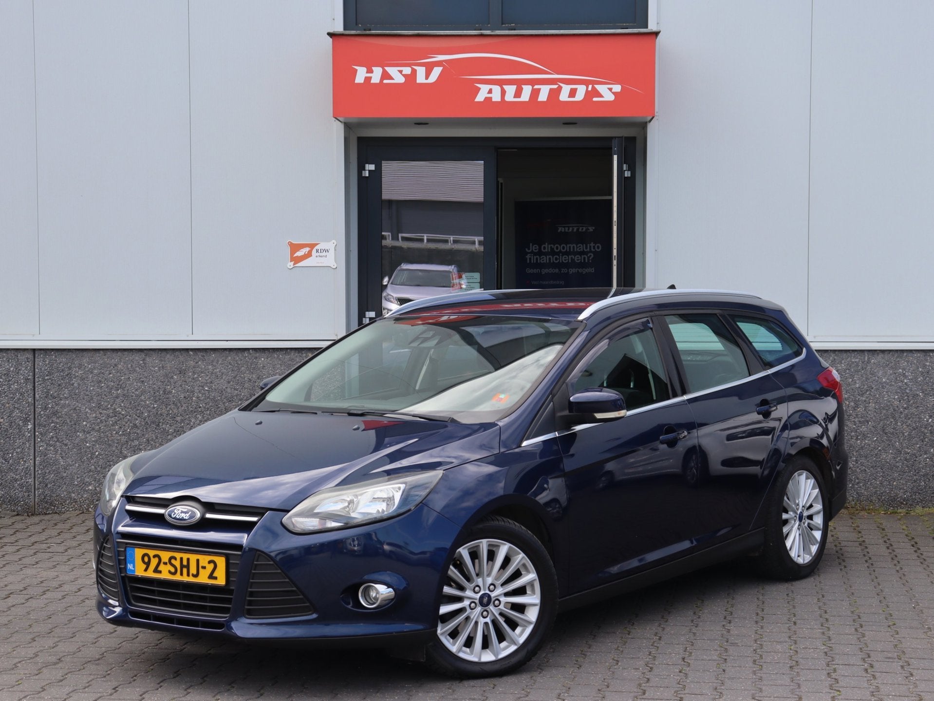 Ford Focus Wagon 1.6 EcoBoost Sport airco LM cruise org NL, 1258 kg, Gebruikt, 4 cilinders, 150 pk