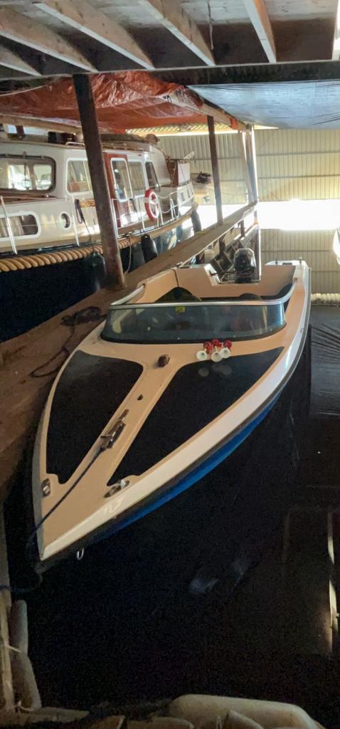 Nette Fletcher tour/speedboot, Watersport en Boten, Ophalen, Gebruikt, Minder dan 70 pk, Buitenboordmotor