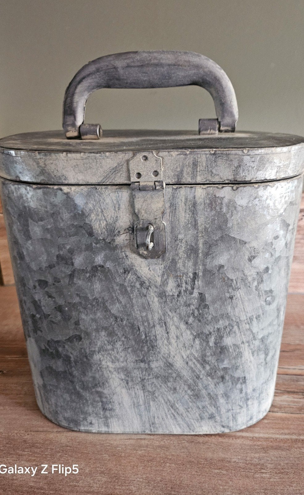 Zinken toiletrolhouder, Ophalen of Verzenden