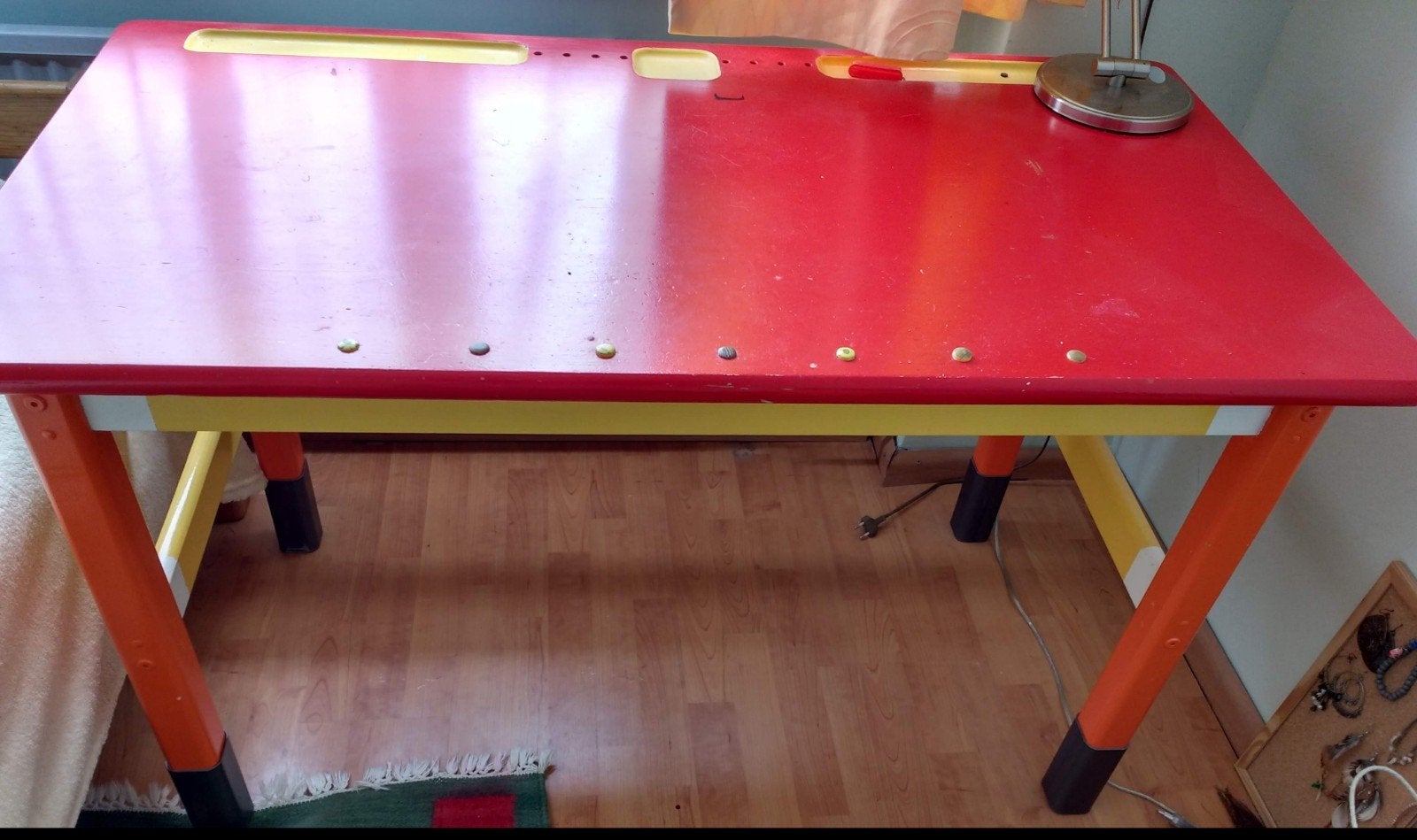Kleurrijk kinderbureau - Flexa, Ophalen, Gebruikt, Hout, Kinderbureau