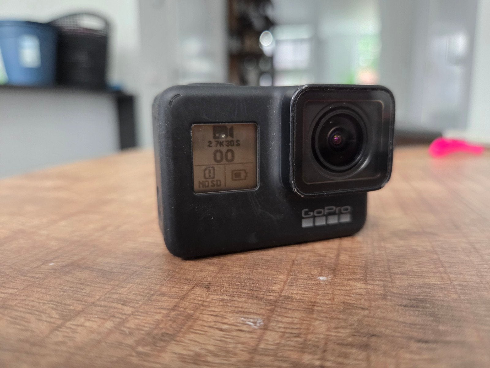 GoPro Hero 7 Black - Defect achterscherm, Audio, Tv en Foto, Actiecamera's, Ophalen of Verzenden, Niet werkend, GoPro