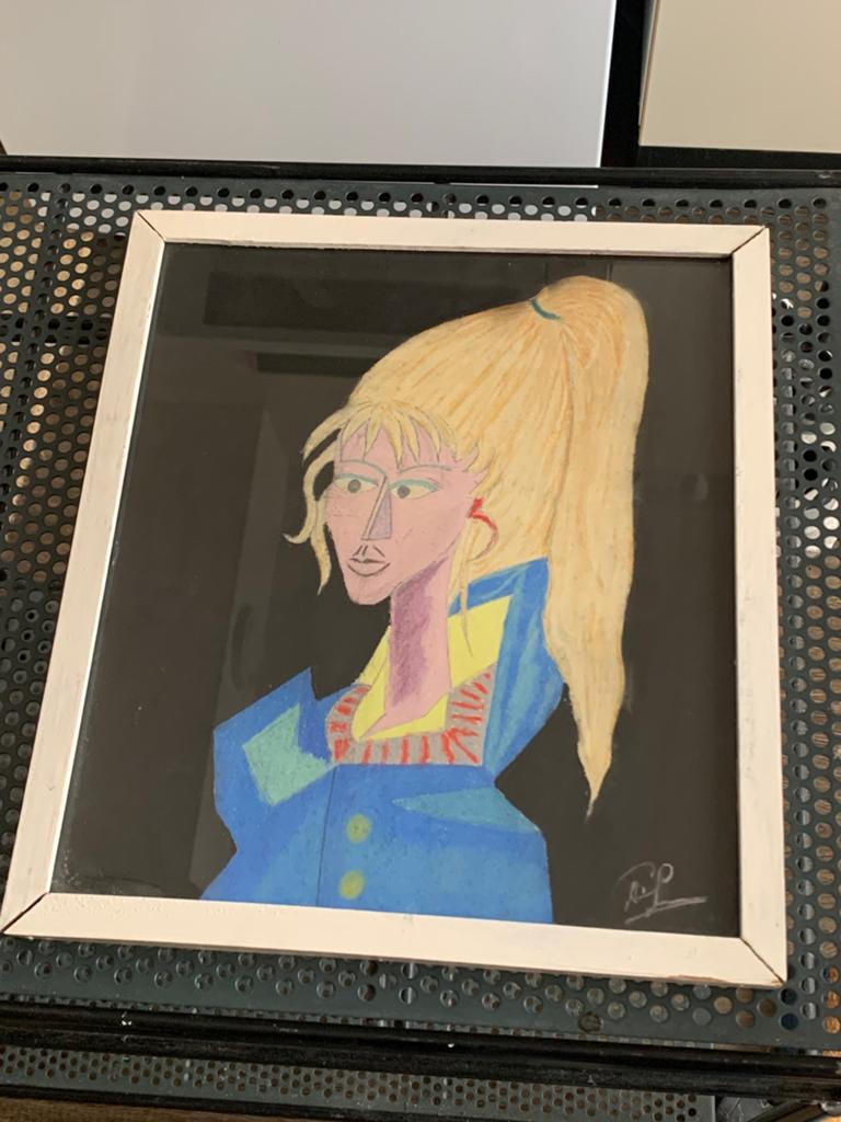 Interessant gesigneerd portret, Ophalen of Verzenden
