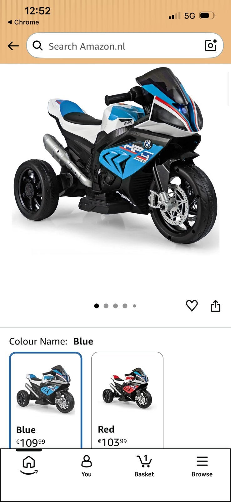 Electric Bike BMW, Zo goed als nieuw