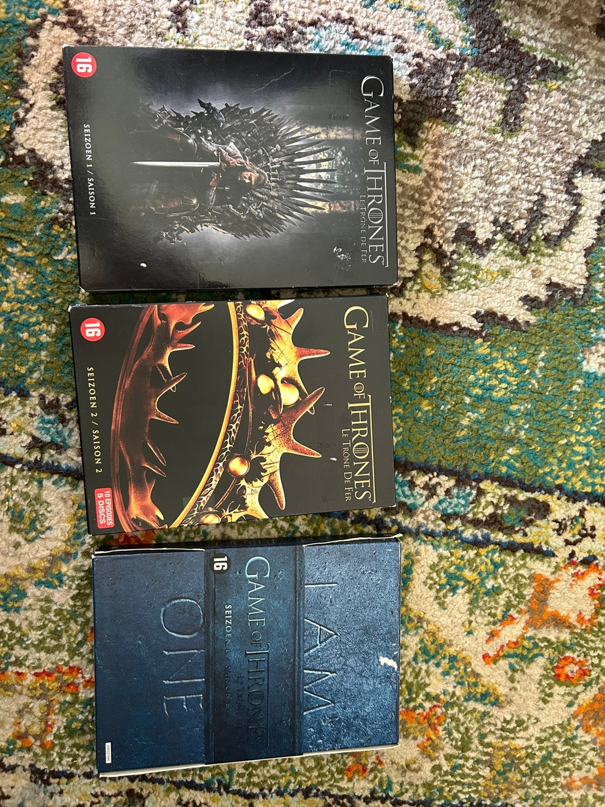 Game Of Thrones Season 1,2 & 6, Vanaf 16 jaar, Ophalen of Verzenden, Zo goed als nieuw, Science Fiction en Fantasy
