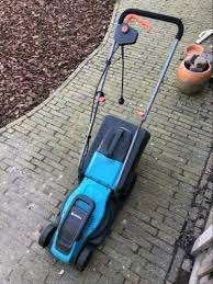 Gardena Elektrische grasmaaier, Cirkelmaaier, Gebruikt, Elektrische grasmaaier, Ophalen of Verzenden