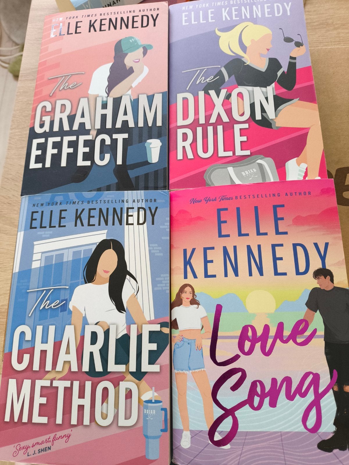 Elle Kennedy boeken Briar universe, Boeken, Ophalen of Verzenden, Zo goed als nieuw, Elle Kennedy