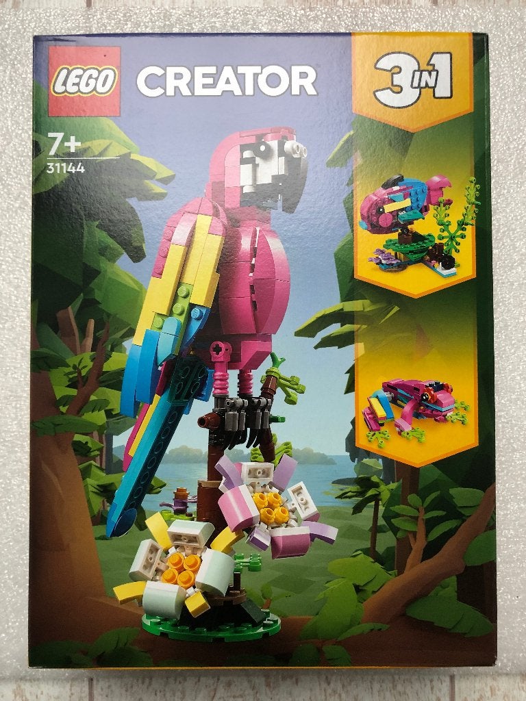 LEGO® Creator 3 in 1 - 31144 Exotic Pink Parrot *Nieuw*, Lego, Nieuw, Ophalen of Verzenden, Ongeopend/sealed