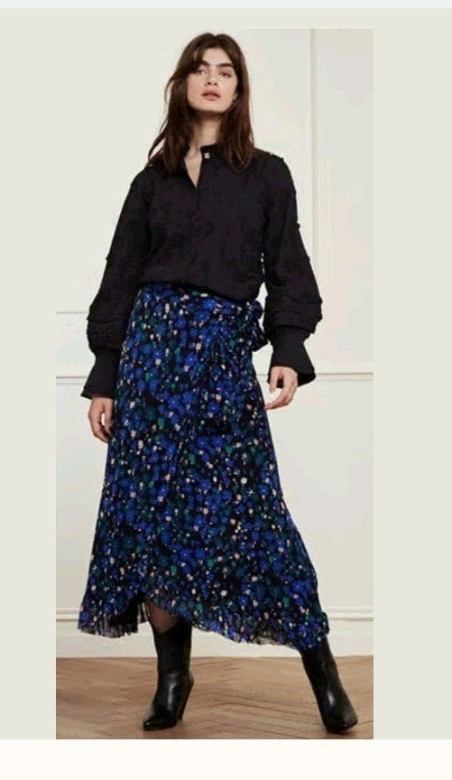 Fabienne Chapot Bobo Frill rok maat M *nieuw *, Maat 38/40 (M), Blauw, Nieuw, Ophalen of Verzenden