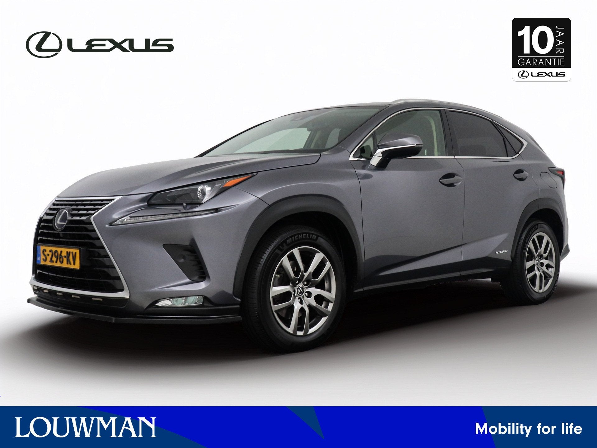 Lexus NX 300h AWD Luxury Edition | Dealer Onderhouden | Trek, Auto's, Lexus, Gebruikt, 1760 kg, Leder, Bedrijf