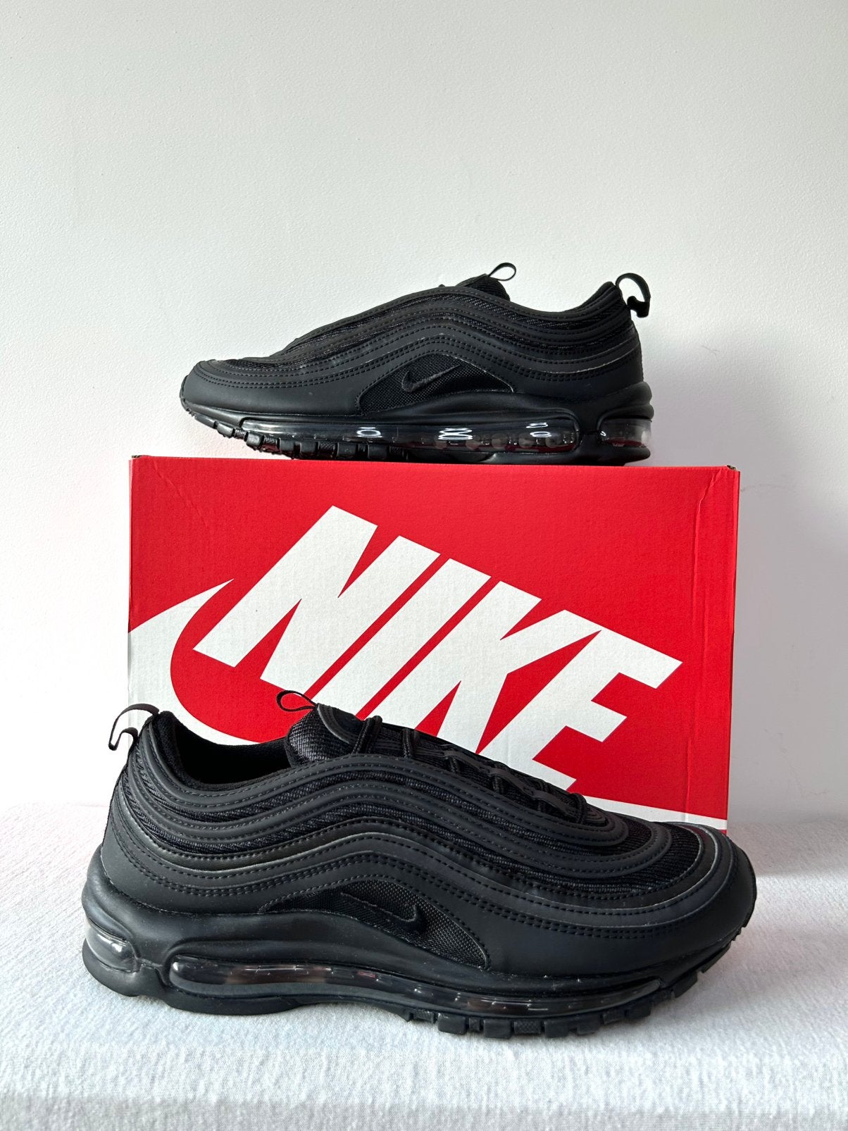 Nike Air Max 97 Triple Black (EU 43), Zwart, Nike, Nieuw, Ophalen of Verzenden