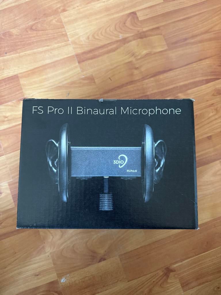 3dio FS Pro II Binaurale Microfoon - Zo goed als nieuw, Ophalen of Verzenden, Zo goed als nieuw, Studiomicrofoon
