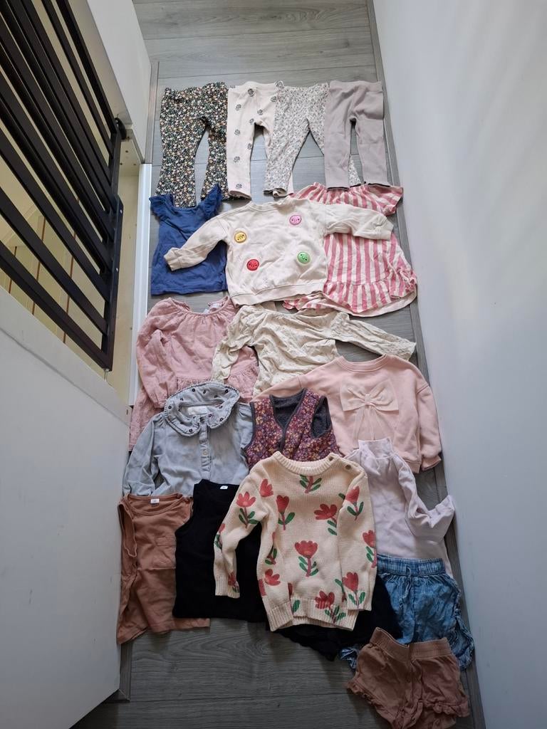 Kledingpakket meisje 92, Ophalen, Zo goed als nieuw, Maat 92