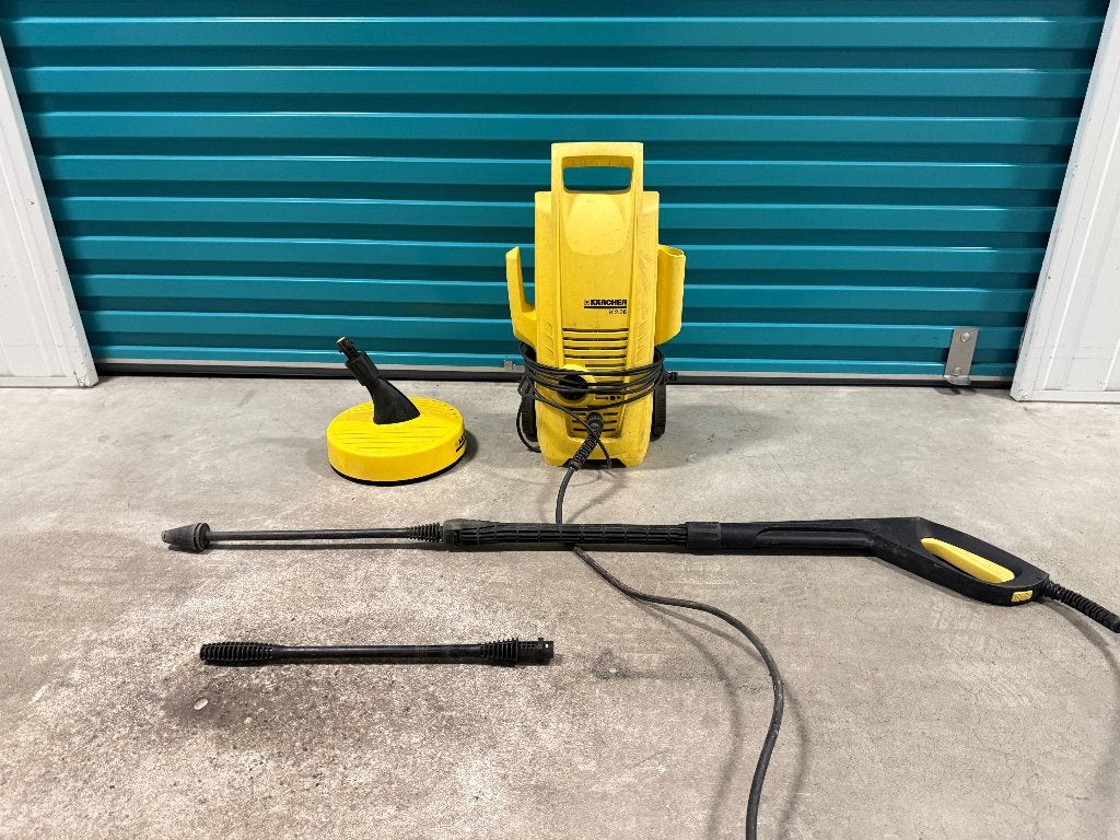 Kärcher K2.36 hogedrukreiniger met terrasreiniger, Ophalen, Gebruikt, Elektrisch, Kärcher