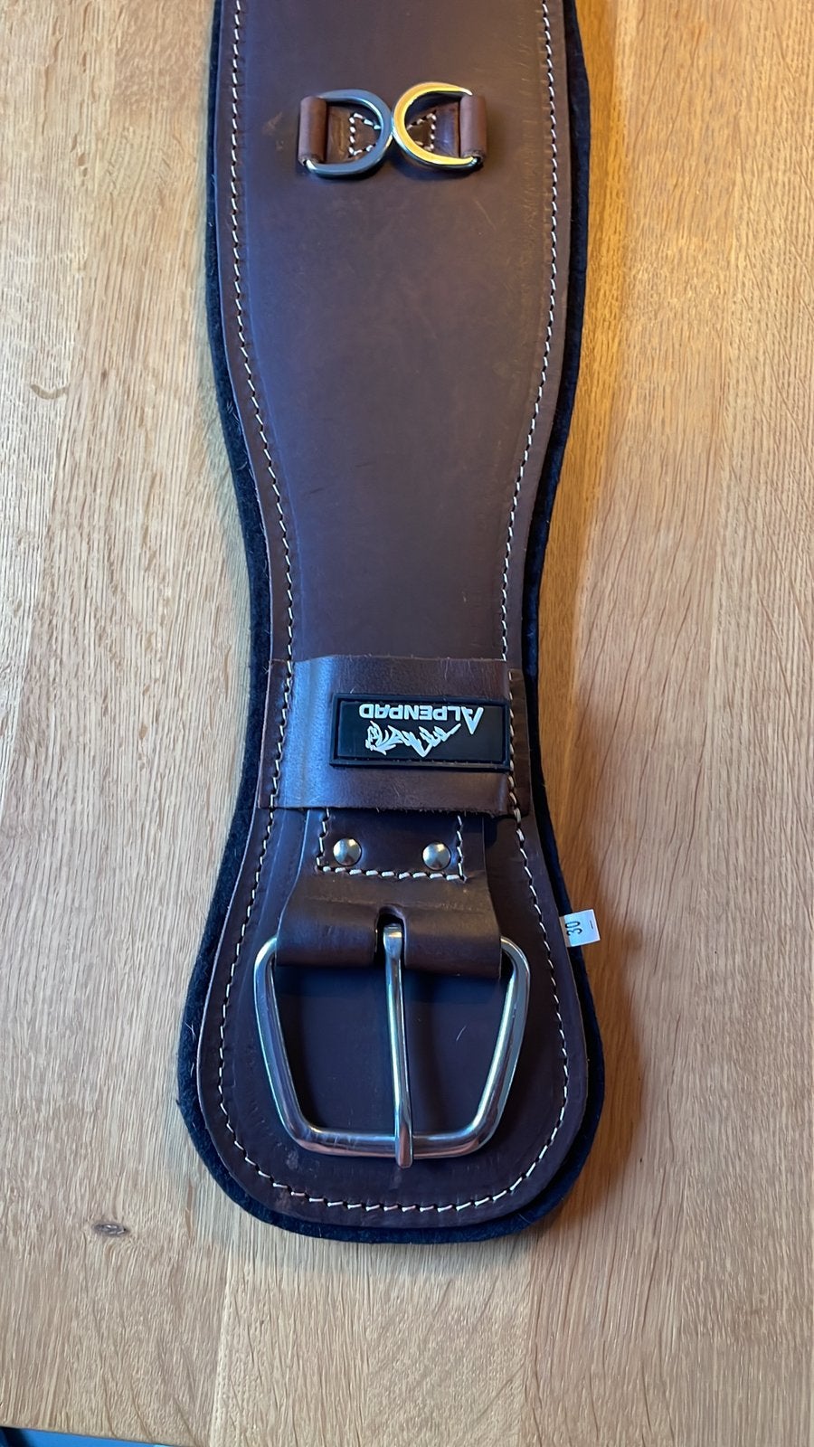 Alpenpad westernsingel 30 inch, Ophalen of Verzenden, Nieuw, Western, Bruin