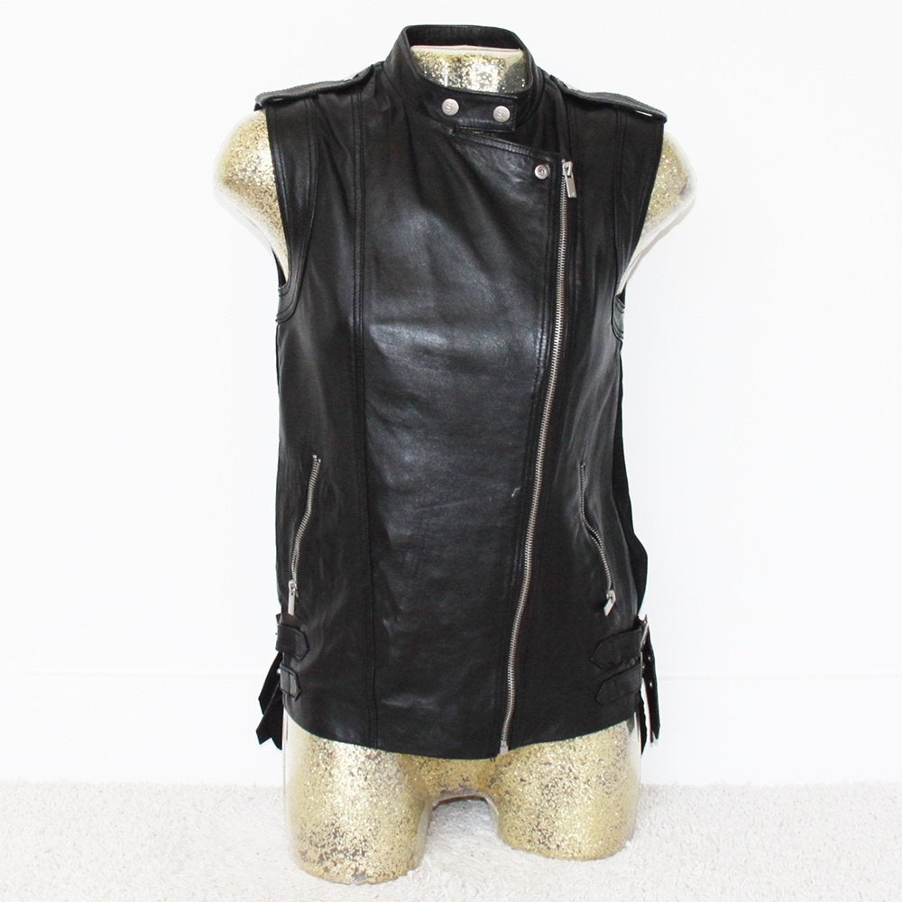 Mooi Zacht Leren Supertrash Hesje - 64 (Maat 34) € 65,-, Supertrash, Zwart, Ophalen of Verzenden, Zo goed als nieuw