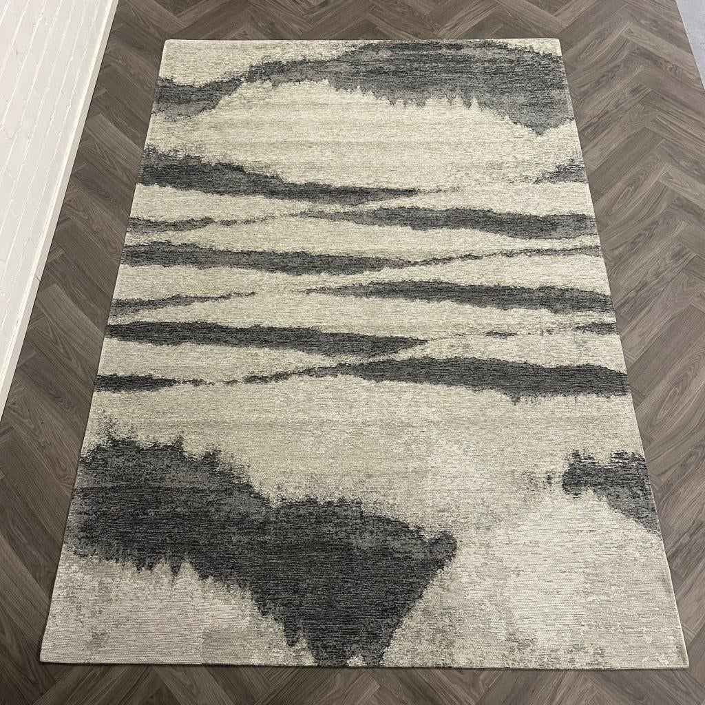 Vloerkleed Montèl Bonnier Grijs - 240x340cm, 200 cm of meer, Ophalen of Verzenden, Zo goed als nieuw, 200 cm of meer