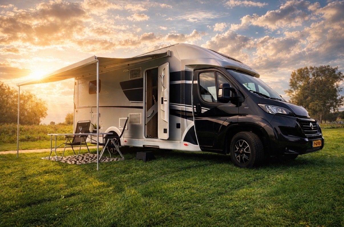 4 persoons Sunlight  Camper t68 huren, Standaard zit, Sunlight, Ringverwarming, Fiat