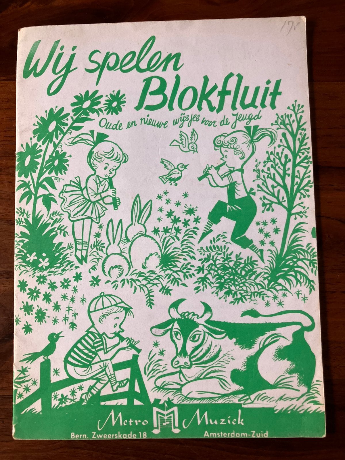 Blokfluit bladmuziek, Klassiek, Les of Cursus, Ophalen of Verzenden, Zo goed als nieuw