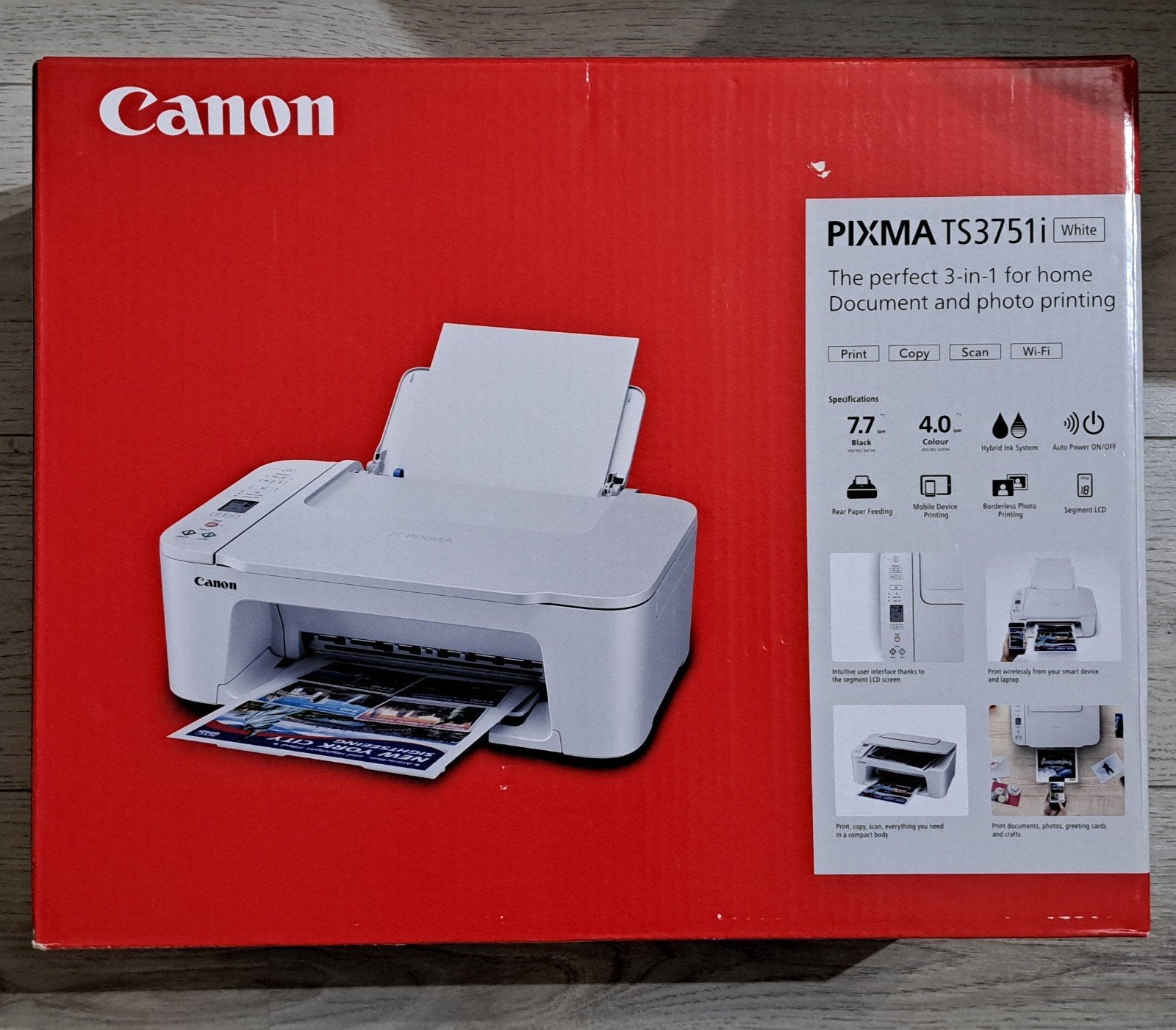 canon pixma ts3751i  NIEUW, Ophalen of Verzenden, Nieuw