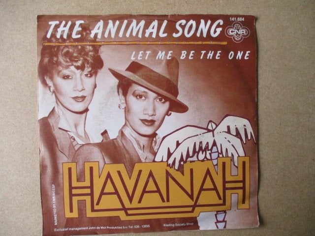 s2456 havannah - the animal song, Ophalen, Gebruikt, Overige genres, 7 inch