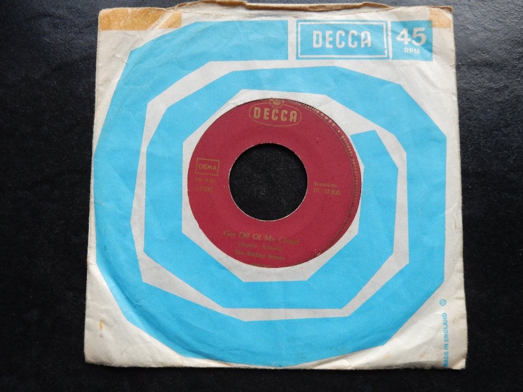 Rolling Stones - Get out off my cloud, Ophalen of Verzenden, Zo goed als nieuw, Pop