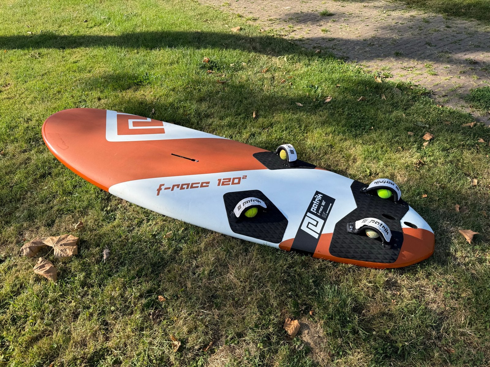 Patrik F-Race 120 !, Watersport en Boten, Windsurfen, Met voetbanden, Gebruikt, Minder dan 250 cm, Patrik Diethelm