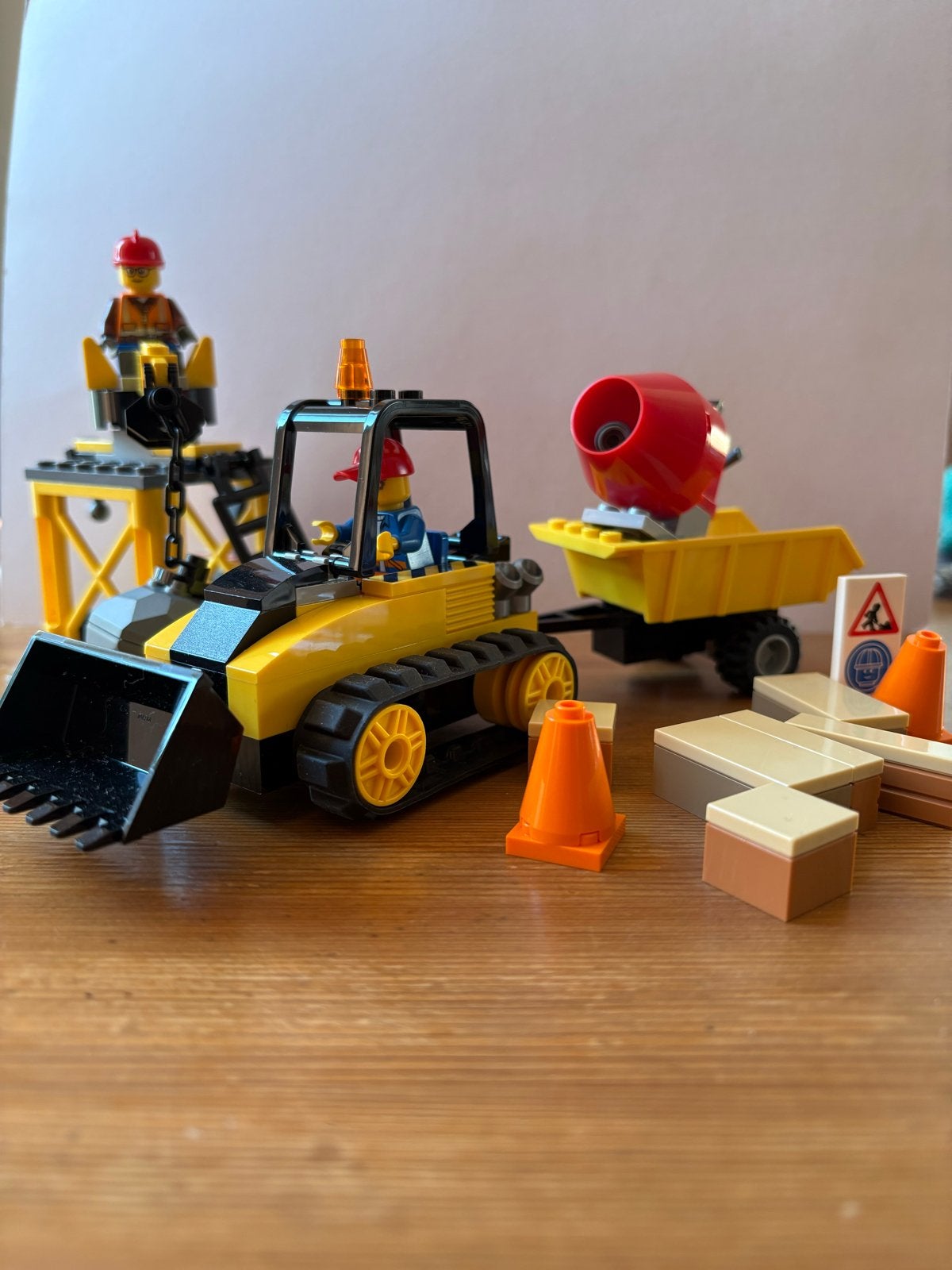 Lego City 60252 - Bouwplaats met voertuigen, Ophalen of Verzenden, Gebruikt