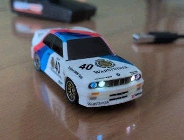 BMW bestuurbare autootje, Ophalen