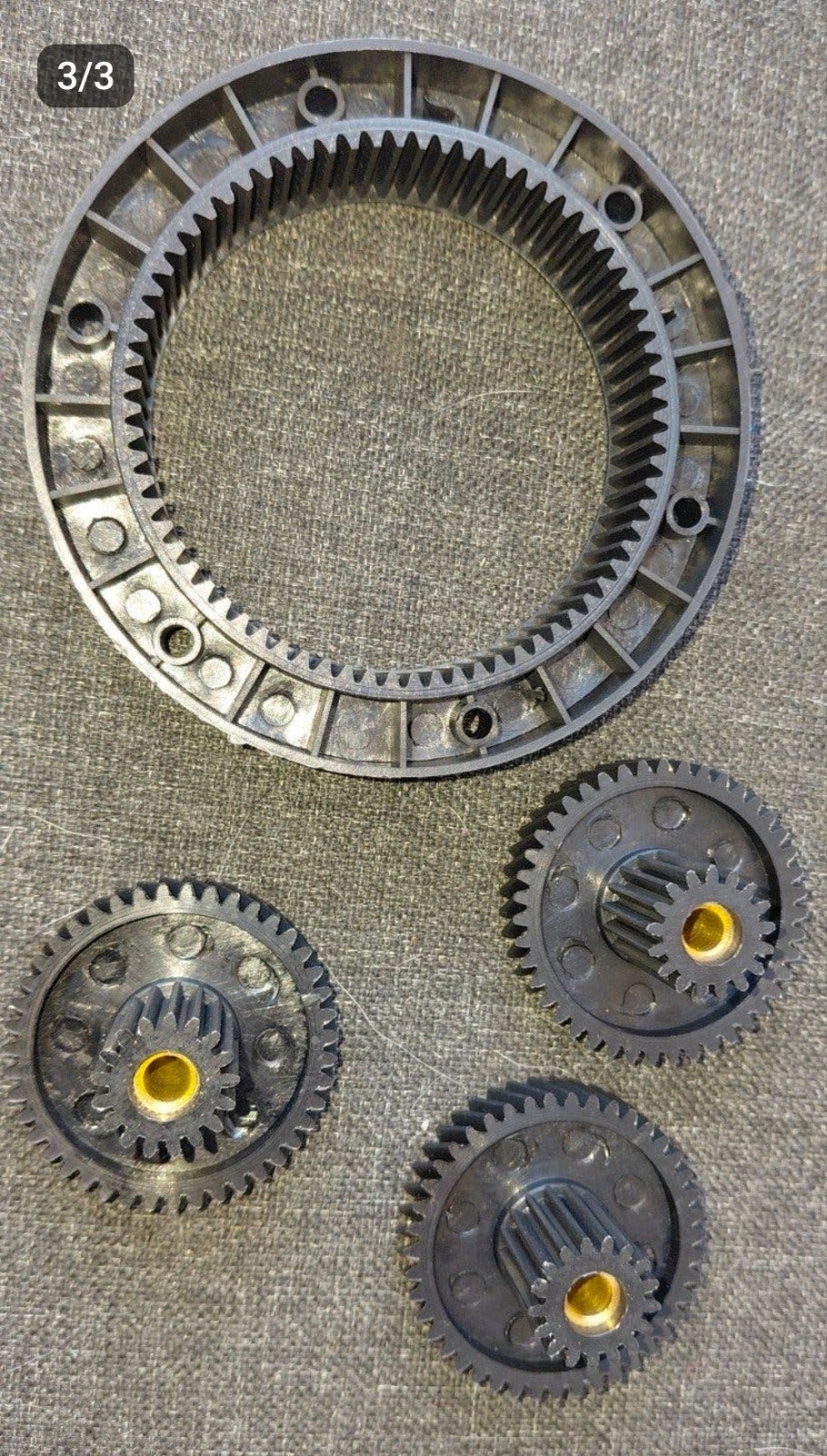 Nieuwe tandwielset voor Sanyo voorwielmotoren e-bike, Fietsen en Brommers, Ophalen of Verzenden