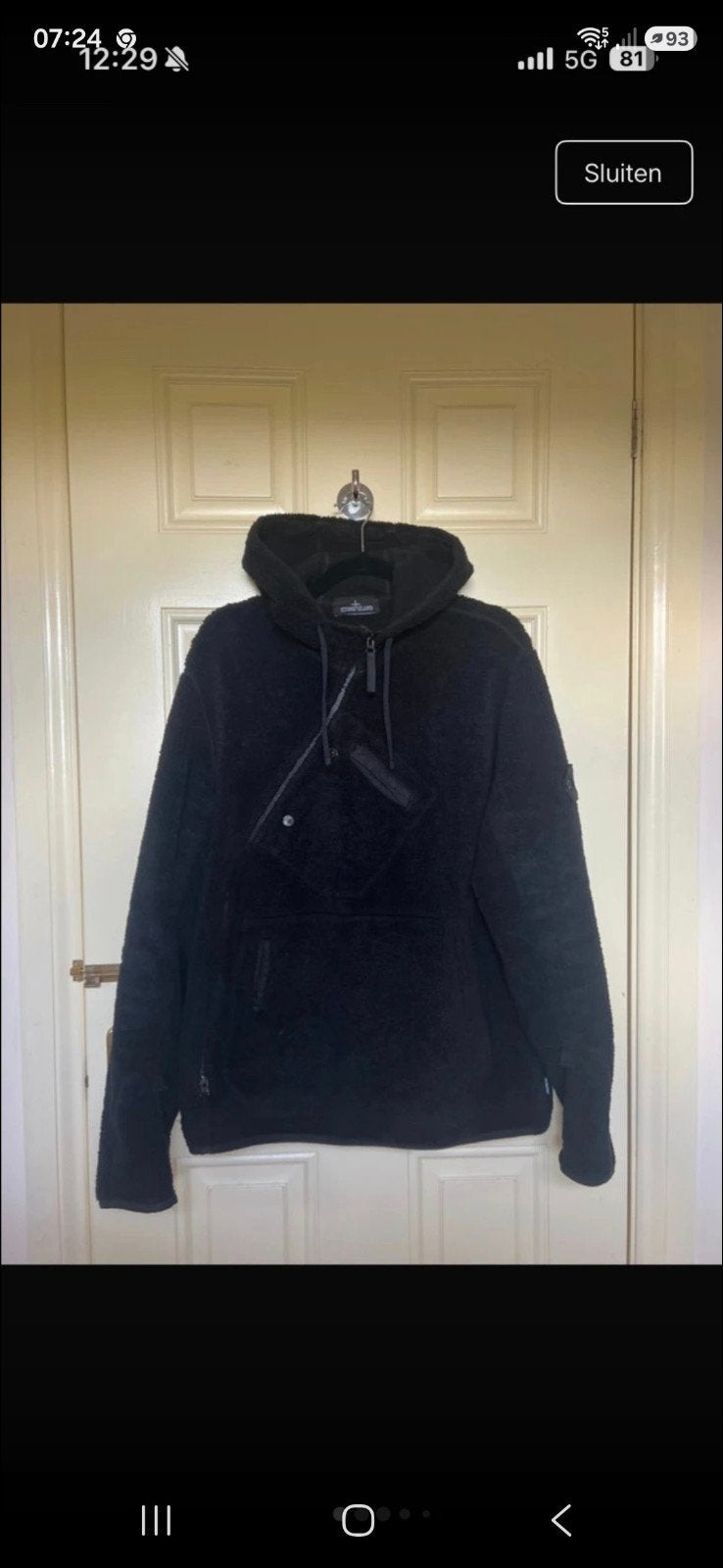 Stone Island Shadow project, Maat 52/54 (L), Verzenden, Zwart, Stone Island