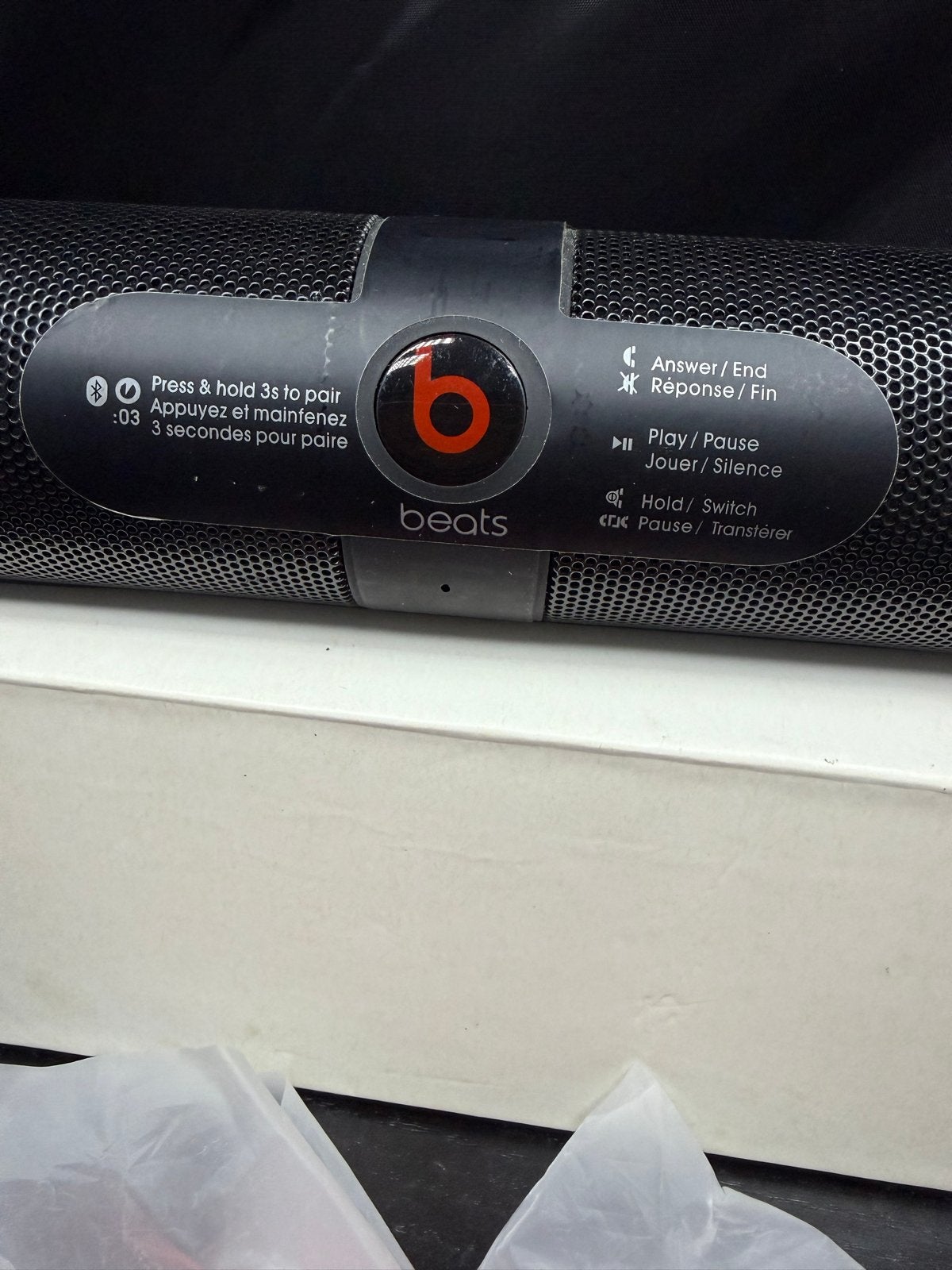 Beats Pill 2.0 Bluetooth Speaker - Zwart (incl. doos), A, Overige typen, Ophalen of Verzenden, Zo goed als nieuw