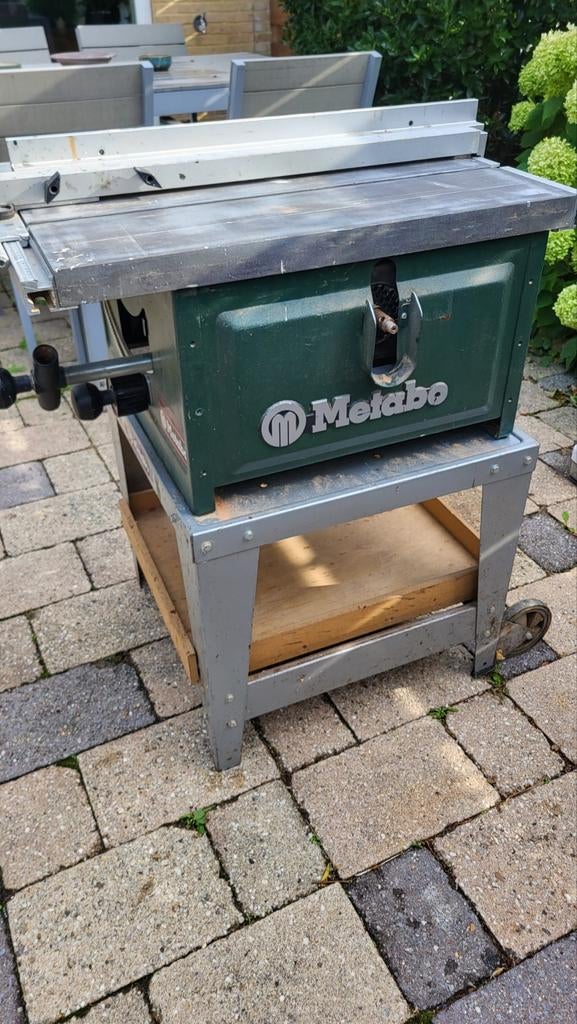Onderstel voor Metabo zaagtafel - Gebruikt, Doe-het-zelf en Verbouw, Gereedschap | Zaagmachines, Gebruikt, Overige typen, Ophalen of Verzenden
